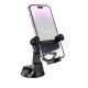 Автомобільний тримач Hoco H67 Gamble gravity linkage Car holder (center console) 4.5-7" Black