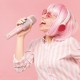 Портативна колонка-мікрофон HOCO DBK1 Singing karaoke microphone BT 5.0 Pink
