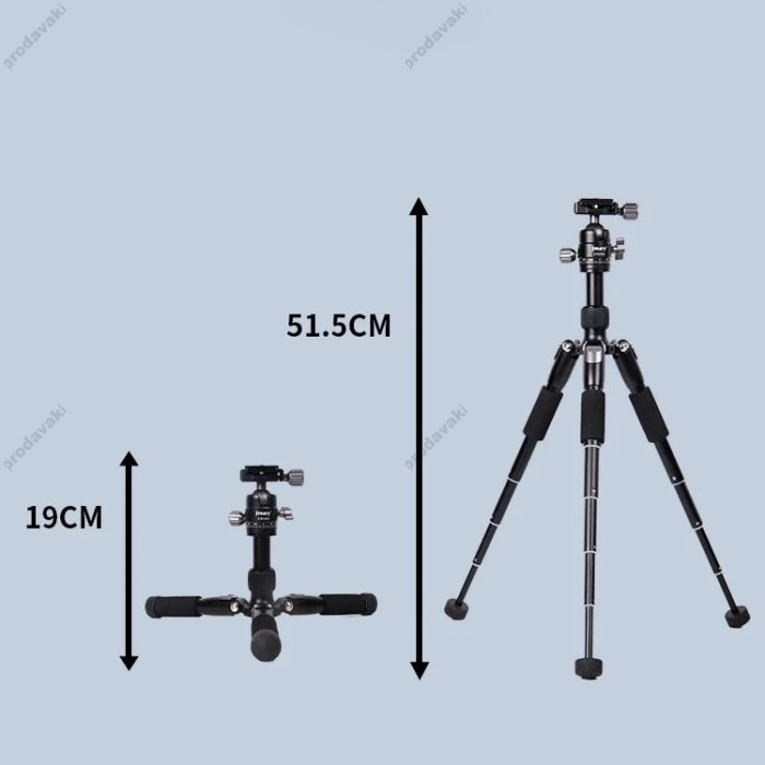 Стійка трипод Jmary KT25-H30 ¼ 0.51m Black