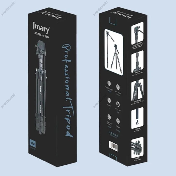 Штатив-трипод Tripod Stand Multifunctional Jmary KT285+NB50 ¼ 1.77m