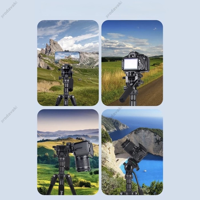 Штатив-трипод Tripod Stand Multifunctional Jmary KT285+NB50 ¼ 1.77m