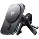 Автомобільний тримач із бездротовою зарядкою Wiwu CH-323 Qi 2.0 Mago 15W Black