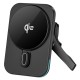 Автомобільний тримач із бездротовою зарядкою Wiwu CH-323 Qi 2.0 Mago 15W Black