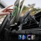 Автомобільний тримач із бездротовою зарядкою Wiwu CH-323 Qi 2.0 Mago 15W Black