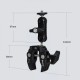 Кріплення краб для LED лампи, камери, телефон, фотоапарат, GoPro Jmary SR-56