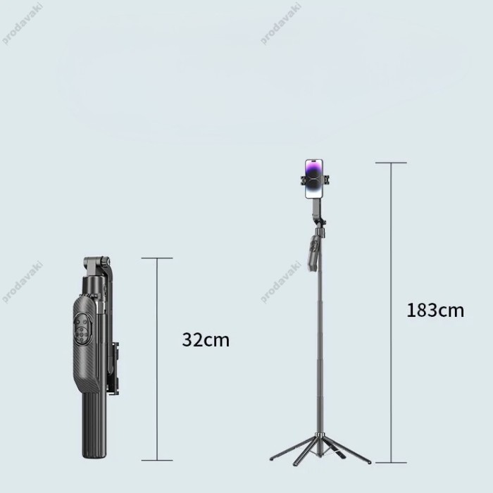 Монопод-трипод Jmary KT-299 1.8m Black