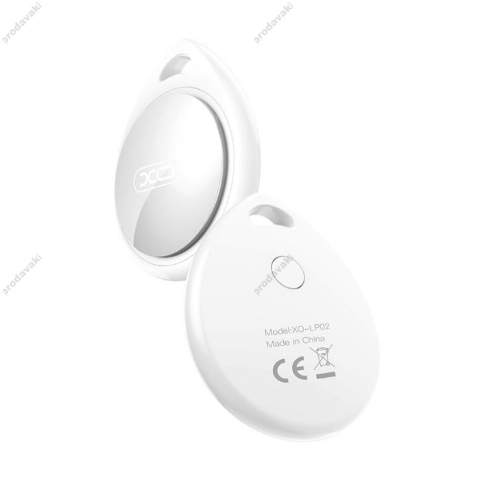 Пошуковий трекер XO LP02 Apple MFI certified Bluetooth anti loss locator iOS White