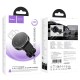Автомобільний тримач із бездротовою зарядкою Hoco HW35 Power electric magnetic wireless fast charging 15W Black