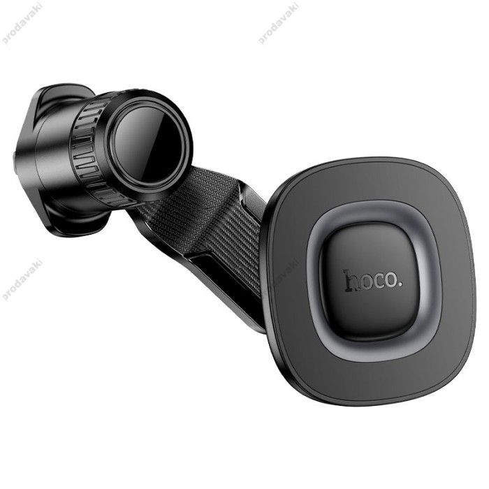 Автомобільний тримач Hoco H74 Crown ring magnetic car holder (air outlet) Black