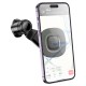 Автомобільний тримач Hoco H74 Crown ring magnetic car holder (air outlet) Black