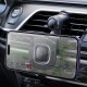Автомобільний тримач Hoco H74 Crown ring magnetic car holder (air outlet) Black