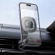 Автомобільний тримач Hoco H74 Crown ring magnetic car holder (air outlet) Black