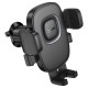 Автомобільний тримач Hoco H75 Crown one-button car holder (air outlet) Black