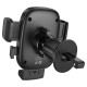 Автомобільний тримач Hoco H75 Crown one-button car holder (air outlet) Black