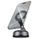 Автомобільний тримач HOCO H92 High vacuum suction cup magnetic holder 4.5-7" Black