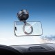 Автомобільний тримач HOCO H92 High vacuum suction cup magnetic holder 4.5-7" Black