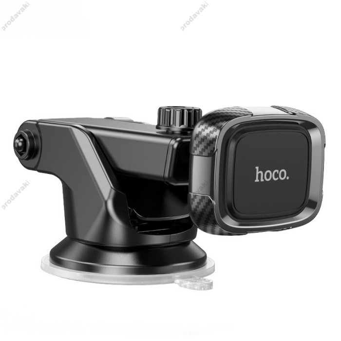 Автомобільний тримач Hoco Dca13 Plus Suction cup magnetic Car holder Black