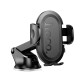 Автомобільний тримач Hoco H54 Brusco ultra-thin push-type car holder Black