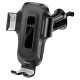 Автомобільний тримач із бездротовою зарядкою Hoco HW2 Wise wireless fast charging car holder (air outlet) Black