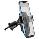 Автомобільний тримач із бездротовою зарядкою Hoco HW2 Wise wireless fast charging car holder (air outlet) Black