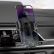 Автомобільний тримач із бездротовою зарядкою Hoco HW2 Wise wireless fast charging car holder (air outlet) Black