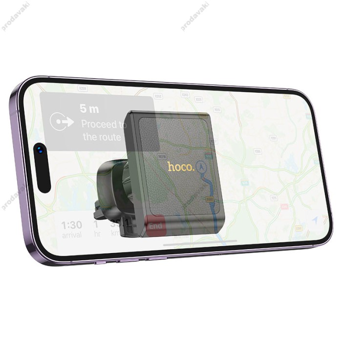Автомобільний тримач Hoco H44 Precious magnetic car holder (air outlet) Black