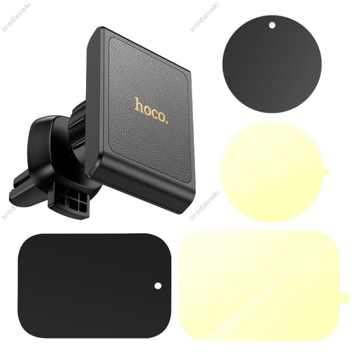 Автомобільний тримач Hoco H44 Precious magnetic car holder (air outlet) Black
