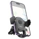 Автомобільний тримач Hoco H6 Grateful one-button Car holder (air outlet) Black