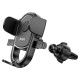Автомобільний тримач Hoco H6 Grateful one-button Car holder (air outlet) Black