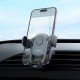Автомобільний тримач Hoco H6 Grateful one-button Car holder (air outlet) Black