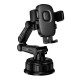 Автомобільний тримач Hoco H89 Crown large suction cup car holder (center console) Black
