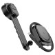 Автомобільний тримач Hoco HW24 might retractable magnetic wireless (cente concole) 15W 4.5-7" Black