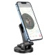 Автомобільний тримач Hoco CA113 Excelle center console RING magnetic Car holder Black