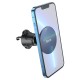 Автомобільний тримач Hoco H12 Fine jade ring magnetic car holder (air outlet) Black