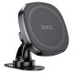 Автомобільний тримач Hoco H35 Cheetah magnetic ring car holder (center console) Black