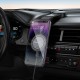 Автомобільний тримач із бездротовою зарядкою Hoco HW29 Totem ring magnetic wireless (center console) 4.5-7" 15W Black