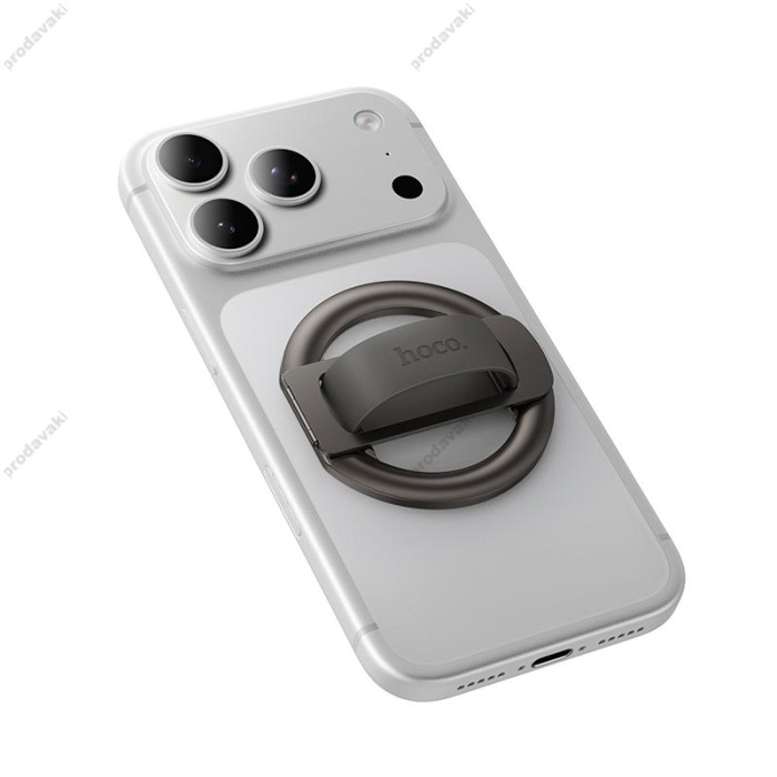 Кільце - утримувач Hoco GH10 Magic magnetic ring holder Grey
