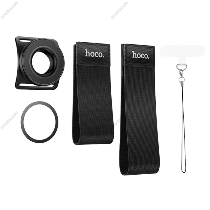 Тримач на руку магнітний для телефону Hoco GT20 wrist armband magnetic mobile phone holder Black