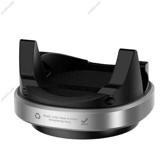 Автомобільний тримач Hoco H100 Gentle holder for dashboard Black