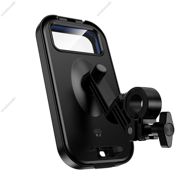 Тримач телефону для велосипеда/мотоцикла Hoco H95 Bendito waterproof riding holder Black