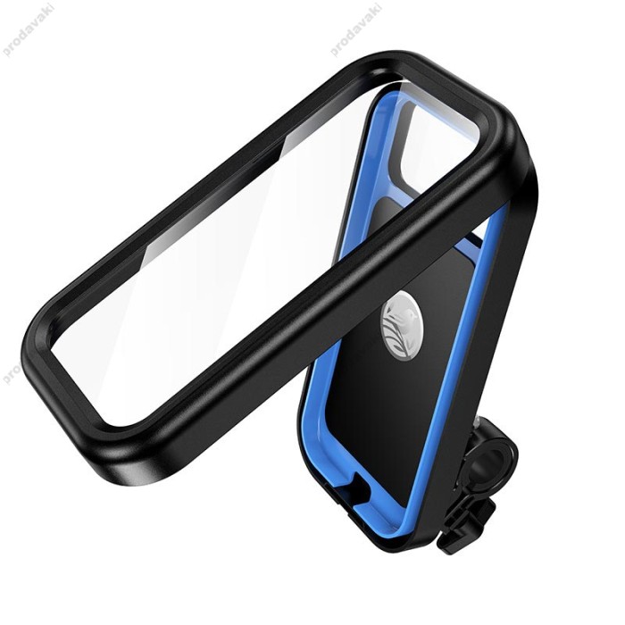 Тримач телефону для велосипеда/мотоцикла Hoco H95 Bendito waterproof riding holder Black