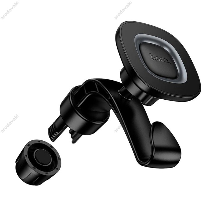 Автомобільний тримач на підголівник Hoco H99 Crown magnetic car holder (headrest) Black
