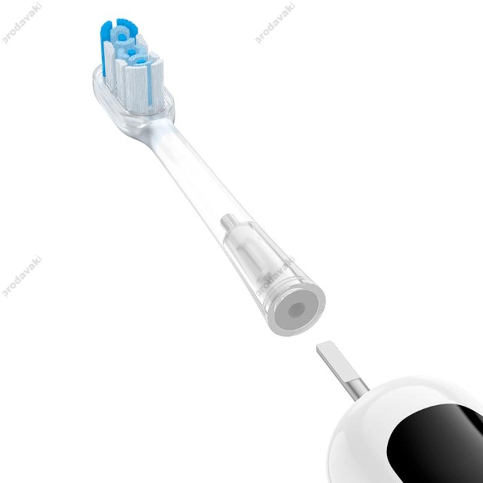Насадки для зубної щітки HOCO HP64 Acoustic wave electric toothbrush brush head Transparent