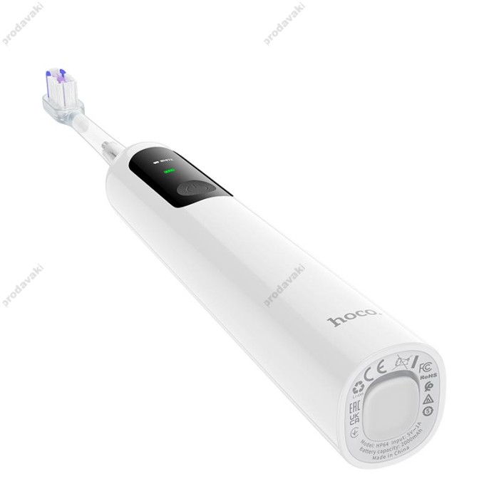 Електрична зубна щітка HOCO HP64 Acoustic wave electric toothbrush IPX7 White