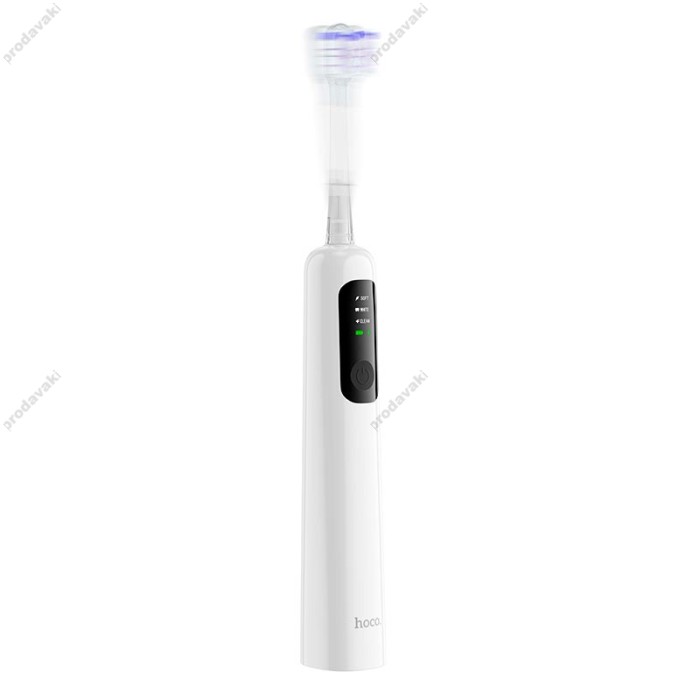 Електрична зубна щітка HOCO HP64 Acoustic wave electric toothbrush IPX7 White
