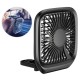 Вентилятор в салон автомобіля Baseus Foldable Vehicle-mounted Backseat Fan Black CXZD-01