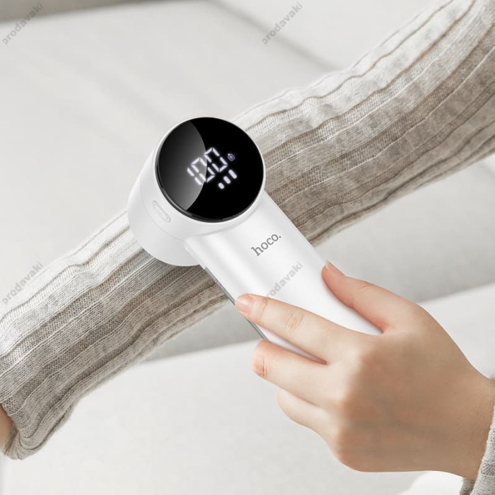 Машинка для видалення ковтунців (катишків) HOCO HP70 Digital hair ball trimmer White