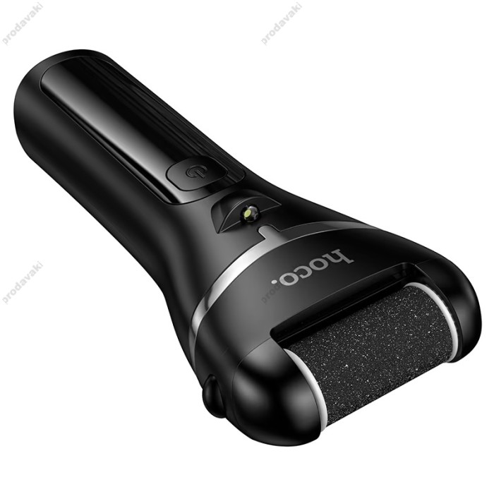 Електрична пемза для ніг Hoco HP90 electric foot dermabrasion device Black