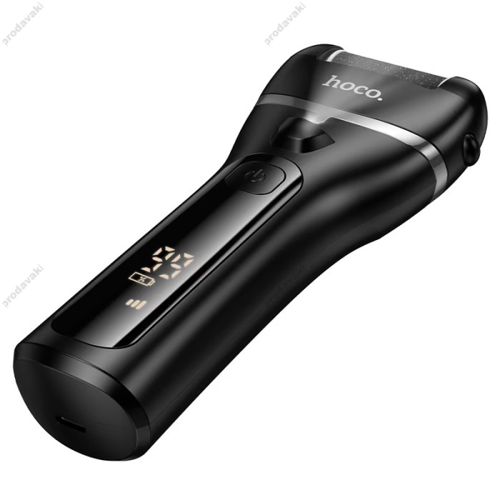 Електрична пемза для ніг Hoco HP90 electric foot dermabrasion device Black