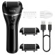 Електрична пемза для ніг Hoco HP90 electric foot dermabrasion device Black